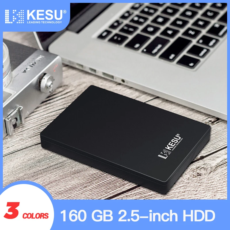 KESU внешний жесткий диск 160GB USB3.0 SATA портативный HDD совместимый с Xbox One/Xbox
