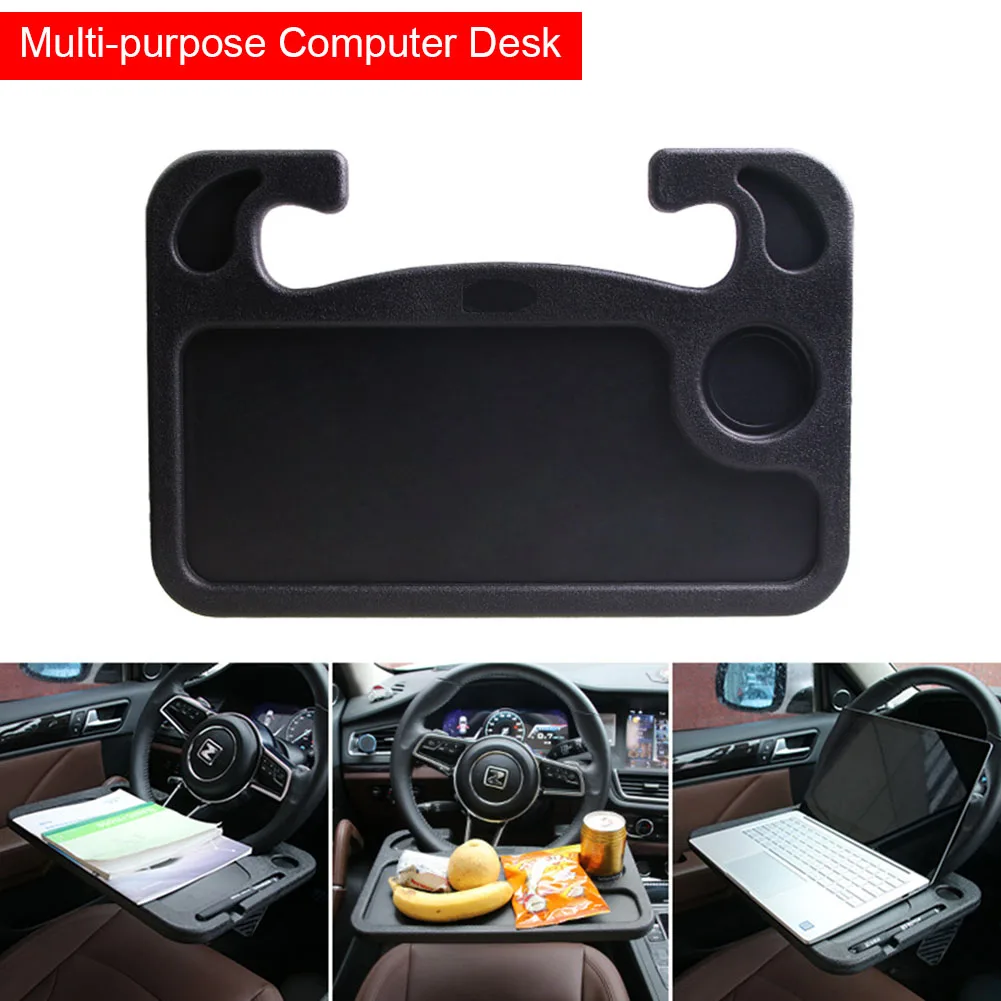 

Drop Ship Portable Car Desk Laptop Computer Table Steering Wheel Eat Drink Work Holder Seat Tray Stand V-Best
