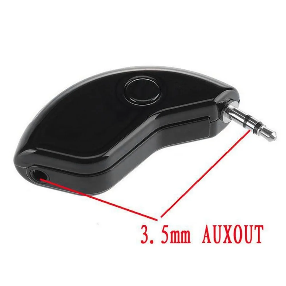 HK008 Малый размер беспроводной Bluetooth V3.0 приемник автомобиля 3,5 мм аудио стерео громкой связи Bluetooth музыкальный приемник адаптер