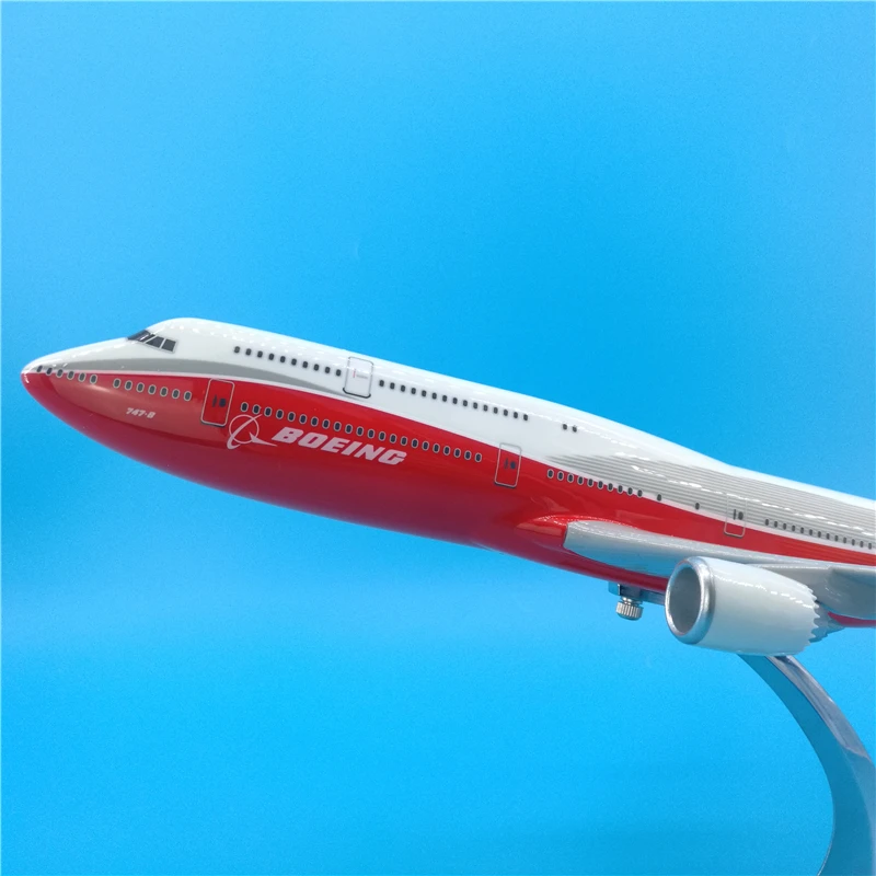 47 см 1:150 самолет Boeing B747-8 шасси модель самолета с базовым колесом литье под давлением самолет коллекционная игрушка