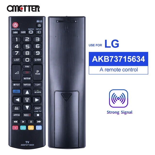 for LG LCD TV remote control AKB73715634 AKB75095307 AKB75095308 AKB75095330 AKB75375604 AKB73715682 AKB75055702 AKB74475411 AKB73715634