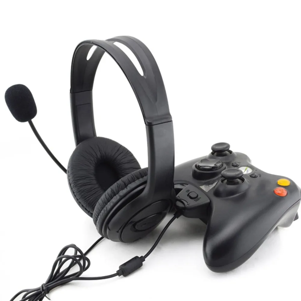 

Gaming Headset With Adjustable Microphone For Xbox 360 Noise Cancelling Game Headphone Durable Stereo Earphones