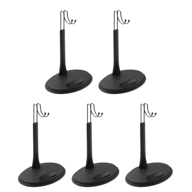 5PCS 1/6 Scale Base U-type Display Stand Support Holder for 12'' Figure Dolls fy 