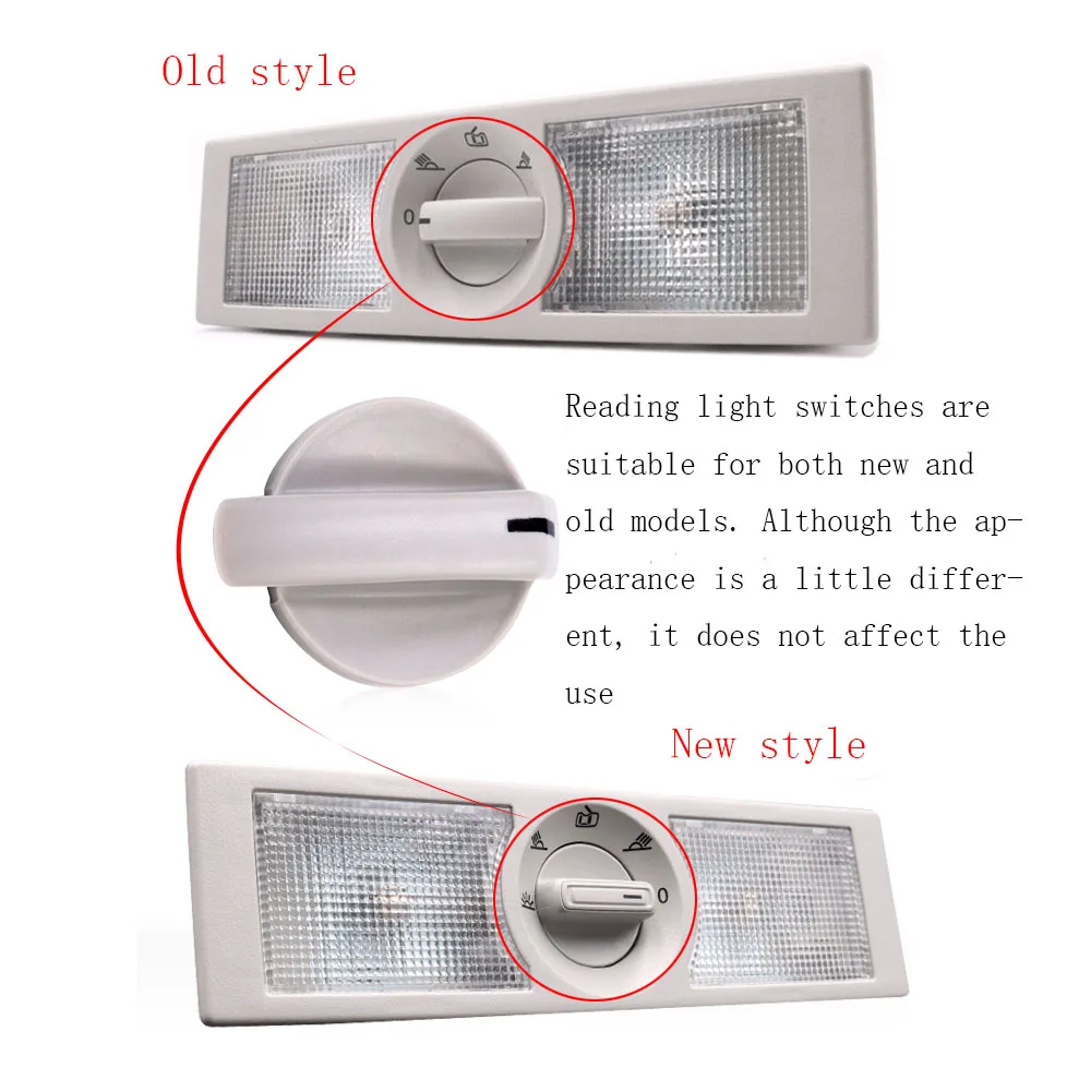 Reading light switch knob For VW Skoda Seat Various models car accessories auto accessories