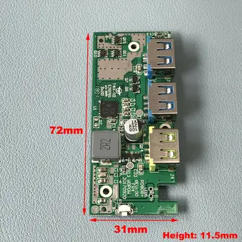 

IP5328 QC 3.0 Type USB-C 5V 9V 12V Lithium Li-ion 18650 Battery Fast Quick Charging Charger Module Board DIY Power Bank