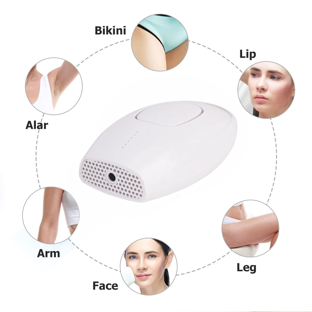 1200000 Flash Permanent IPL Epilator Laser Hair Removal Depiladora Facial Electric Photoepilator Painless Hair Remover Dropship