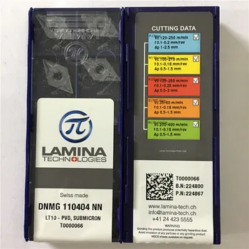 

DNMG110404NN LT10 Original CNC blade carbide insert lathe tool 10pcs/lot DNMG 110404 NN LT10