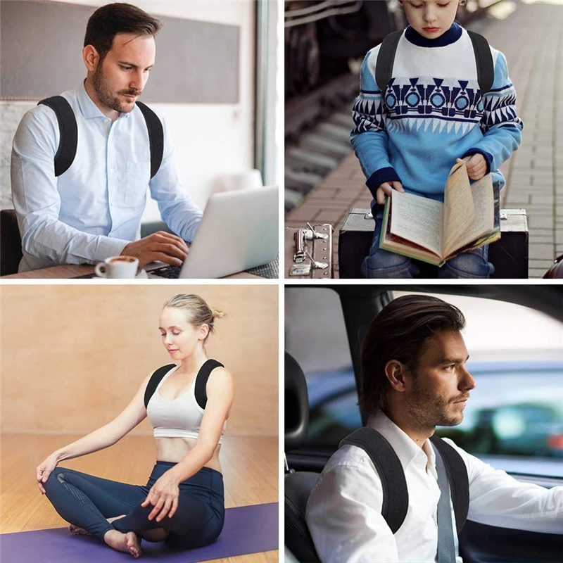1pcs Adjustable Back Posture Corrector Clavicle Spine Shoulder Lumbar Correction for Men woman office use | Красота и здоровье