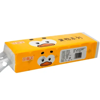 

14PCS Three Layer Toilet Tissue Home Bath Toilet Roll Paper Silky Smooth Soft Toilet Paper Skin-friendly Paper Household Paper