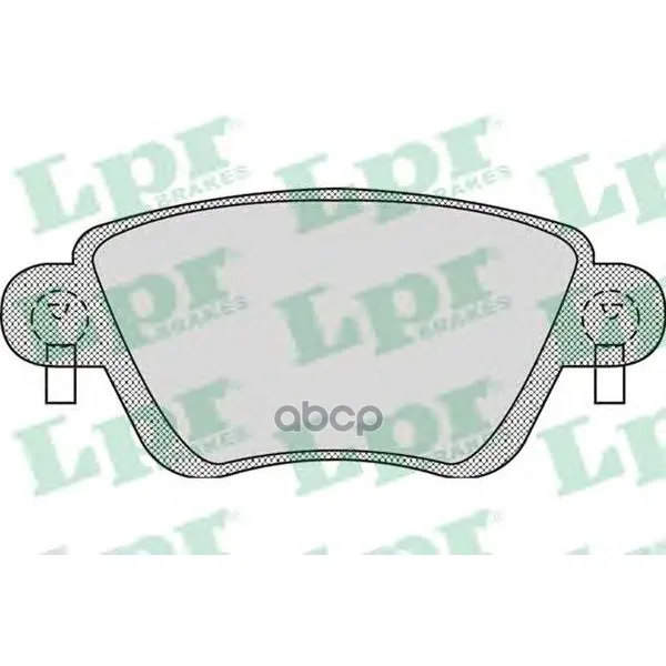 Колодки Тормозные Ford Mondeo 00-07/Jaguar X-Type 01-/Renault Kangoo 01- Задние Lpr 05p897 Lpr арт. 05P897