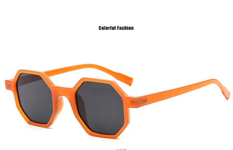 Модные солнцезащитные очки для женщин, брендовая дизайнерская маленькая оправа, полигон, прозрачные линзы, солнцезащитные очки для мужчин, Винтажные Солнцезащитные очки, шестигранная оправа, tidien