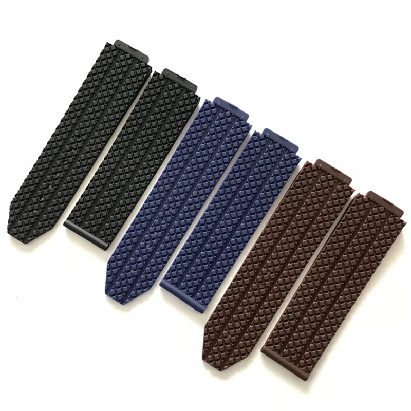 

New Watch Accessories Rubber Strap For Hublot Big Bang Series 18mmx24mm Men and Women Watch Band Accessories