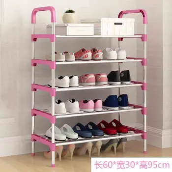 

Shoe Rack Multi-Layer Simple Household Dust-Proof Assembly Economic Small Trumpet Slippers Shelf Storage Cloth