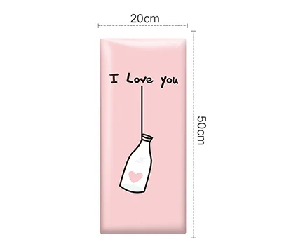 Pink bear children soft bag kindergarten anti-collision 3d wall stickers tatami surrounding baby background foam wall stickers - Цвет: M
