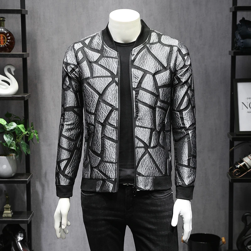 

Casual Bomber Jacket Men's Clothing Size 5XL Jaqueta Masculino Jacket Men Slim Fit Loose Coat Baseball Lead Chaqueta Hombre