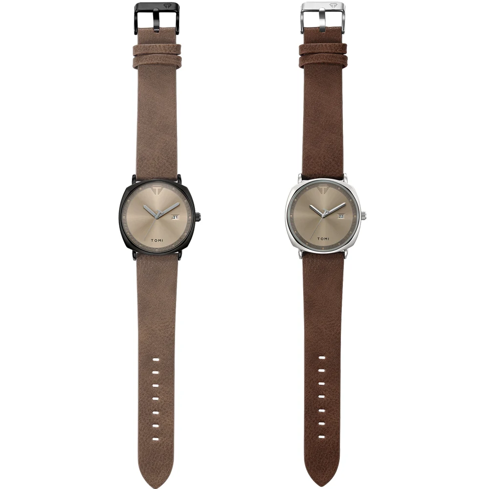 2021 Fashion Simple Male Watch Men's Quartz Wristwatches Leather Strap Automatic Calendar Display Masculino Relogio Drop Shiping