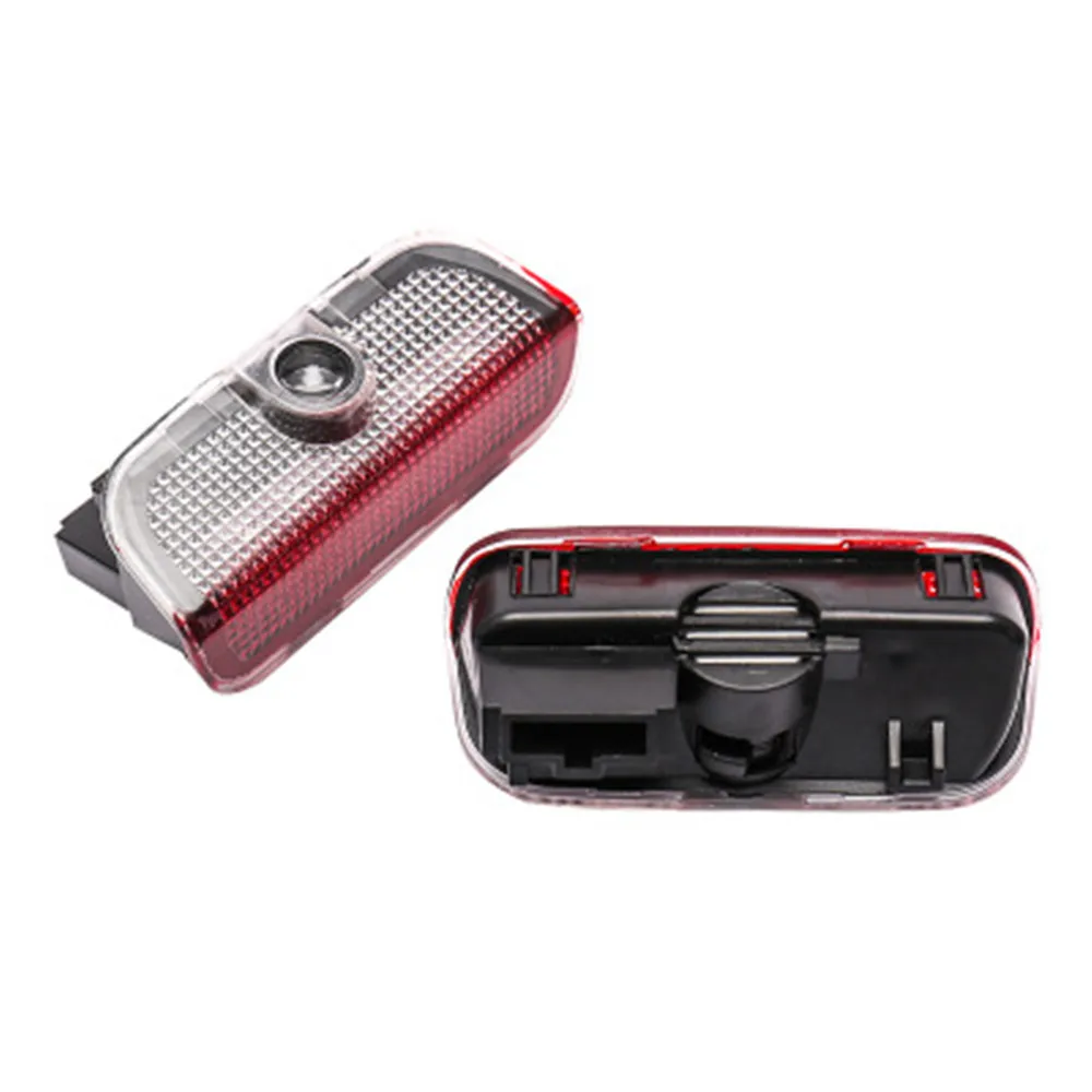 

2pcs LED Car Door Laser Projector Logo Light FOR V-W Passat B5 B6 B7 Golf 5 6 7 G-TI Touran J-etta MK5 MK6 CC welcome light