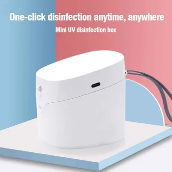 

Led Uv Sterilizer Box Travel Portable For Phone Electronic Multifunctional School Office USB Rechargeable Home Car Jewelry Watch