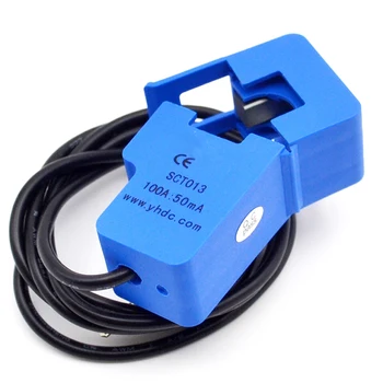 

YHDC 30A 50A 100A SCT013 Non-invasive AC Current Sensor Split Core Current Transformer New sct013000