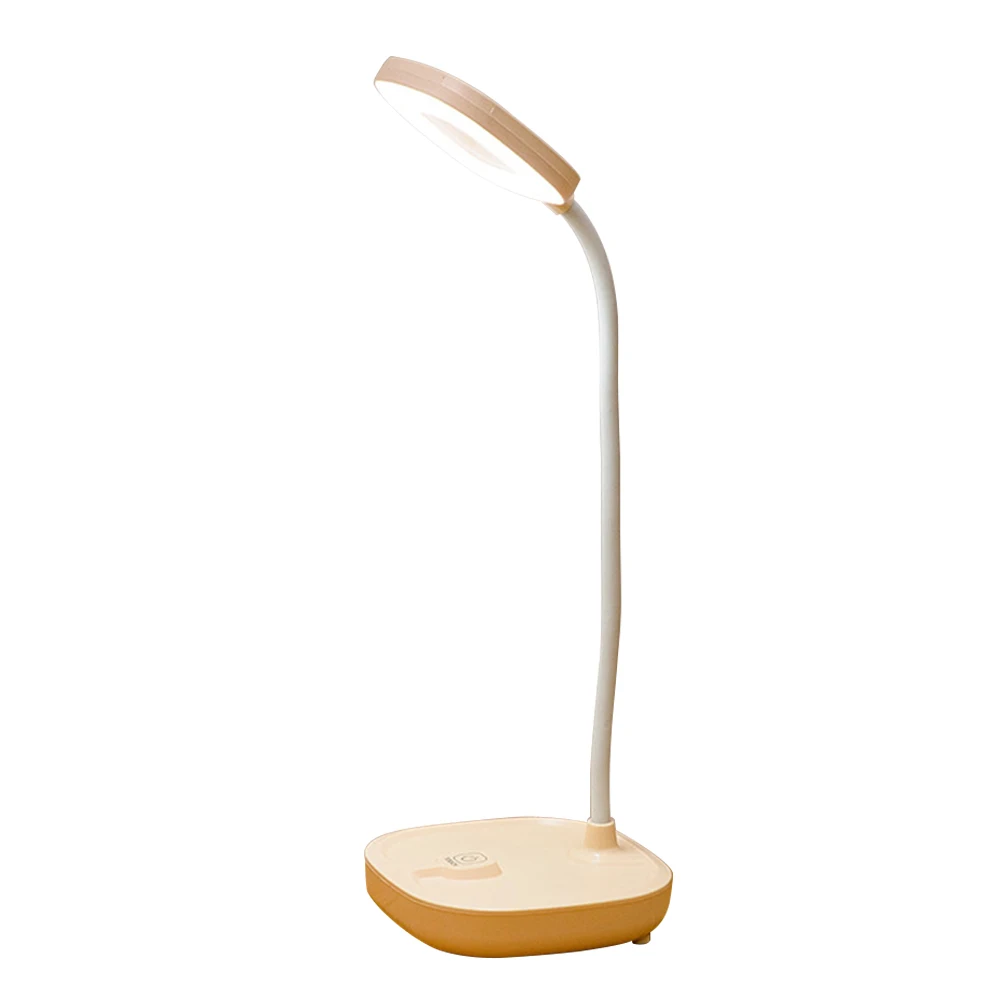 

Sensitive Touch Study USB Charging 360 Degree Rotation Desk Lamp Stable Bedside Flexible Home Reading Portable Children
