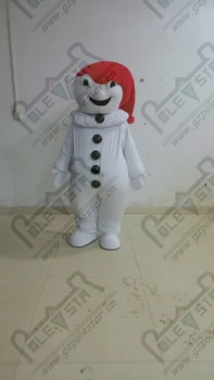 

quality snowman mascot costumes cartoon funny snow man mascot design
