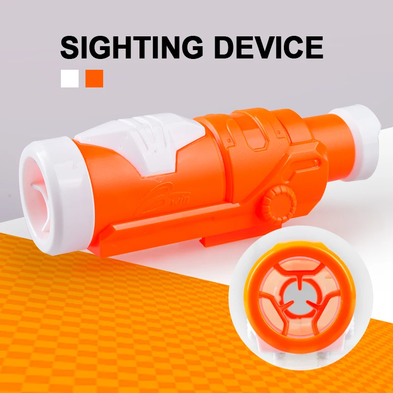 New Hot Sale Toy Sighting Device Toy Muffler Aiming Device For for Nerf Series Blasters Xmas Toy Gun Model