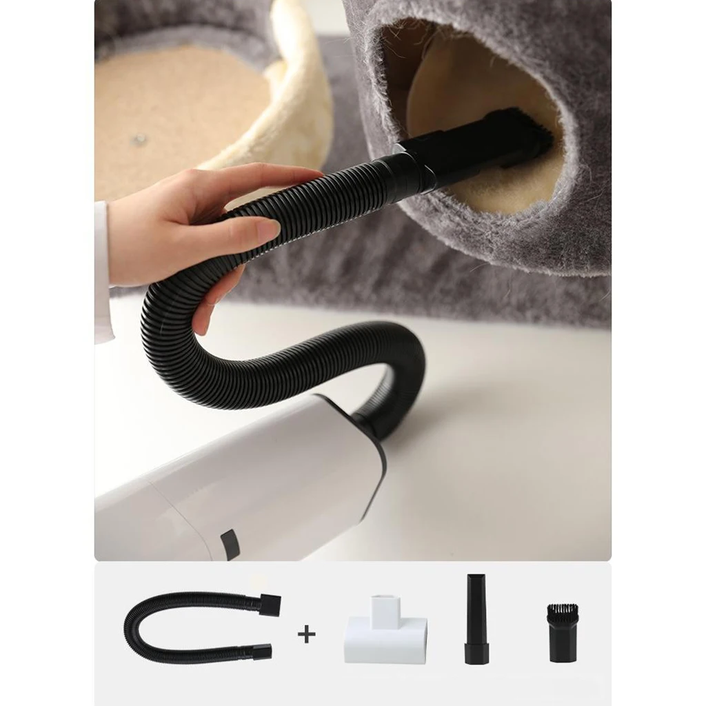 Handheld Vacuum Cordless Rechargeable Car Vacuum Cleaner Dog Cat Hair Suction