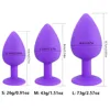 Bouchons anaux érotiques en Silicone godemichet Anal, jouets pour adultes, Plug, entraîneur Anal des Couples S/M/L ► Photo 3/6