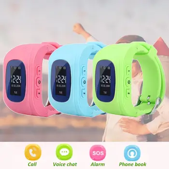 

For Children’s Waterproof Intelligent Touch Dual Positioning Watch Remote Reminder Location Time Display L-Shaped Wristband