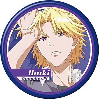 Number24 Anime Badge Natsusa Seiichirou Ibuki Yasunari Yuu Gakuto