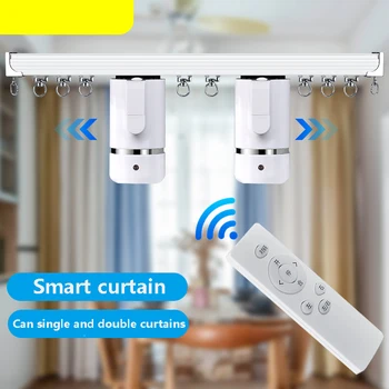 

Smart Curtain Bot Remote Control Intelligent Curtain Robot Automating Your Curtains Makes Any Curtain Remote Control Automatic