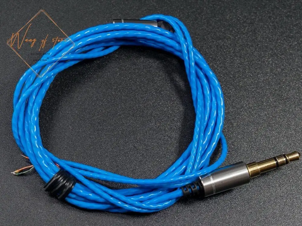 Cabo Banhado a Prata para Koss Porta Pro Portáteis pp Headphones Blue Headsets Nova Atualização - Image 2