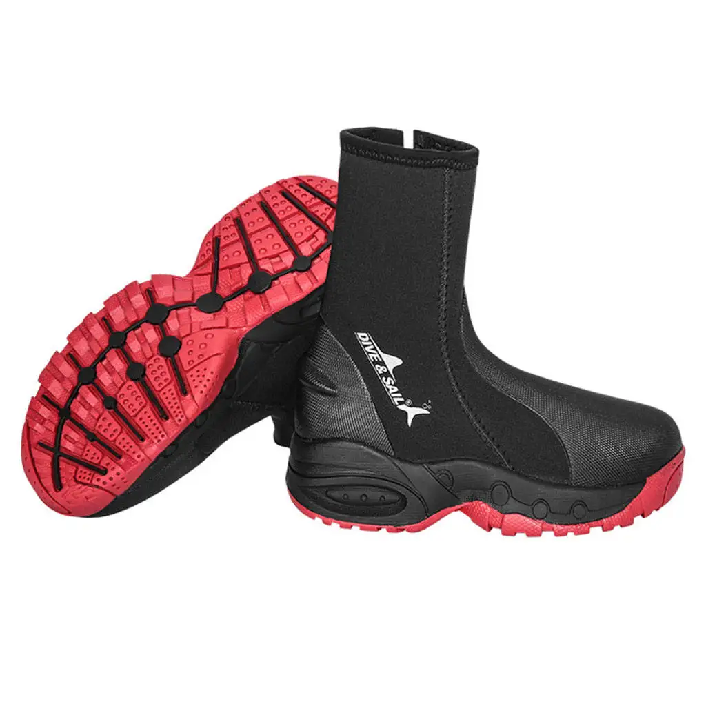 7mm Neoprene Anti-slip Waterproof Shoes for Wetsuit Boots Fishing  snorkeling Warming Swimming Upstream Shoes Plus Size 35-47 - AliExpress