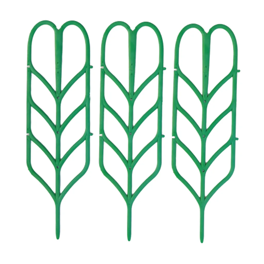 3pcs Durable Plasic Garden Trellis For Potted Plants Small Houseplant Trellis