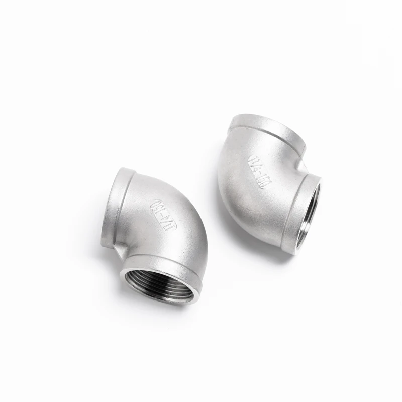 DN8 DN25 Колено 90 градусов F/F нержавеющая сталь SS304 женский X резьбовой колено трубы