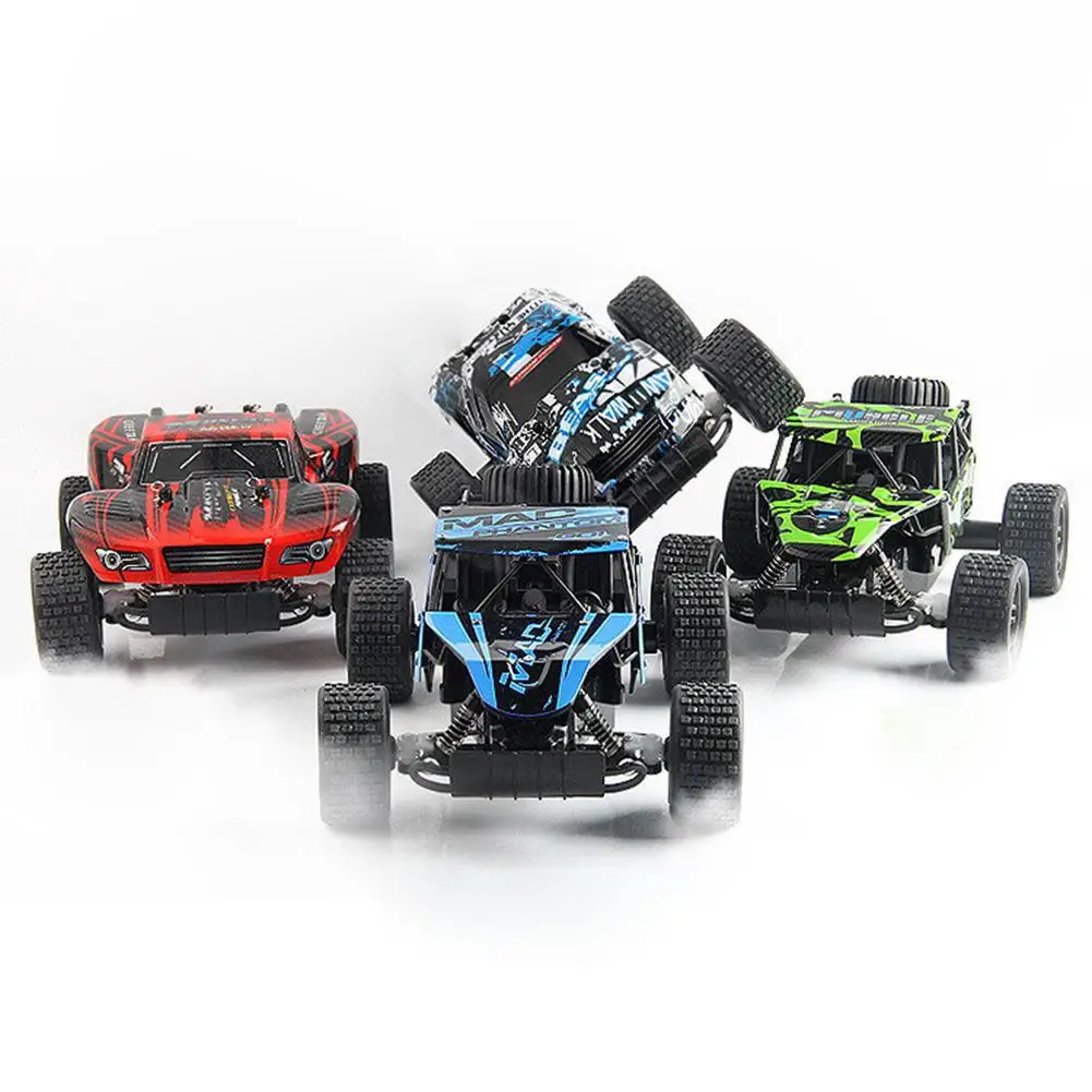 Coupon  High Spped RC Cars 2.4GHz 1:18 RC Car RTR Shock Absorber PVC Shell Off-road Race Vehicle Buggy Elec