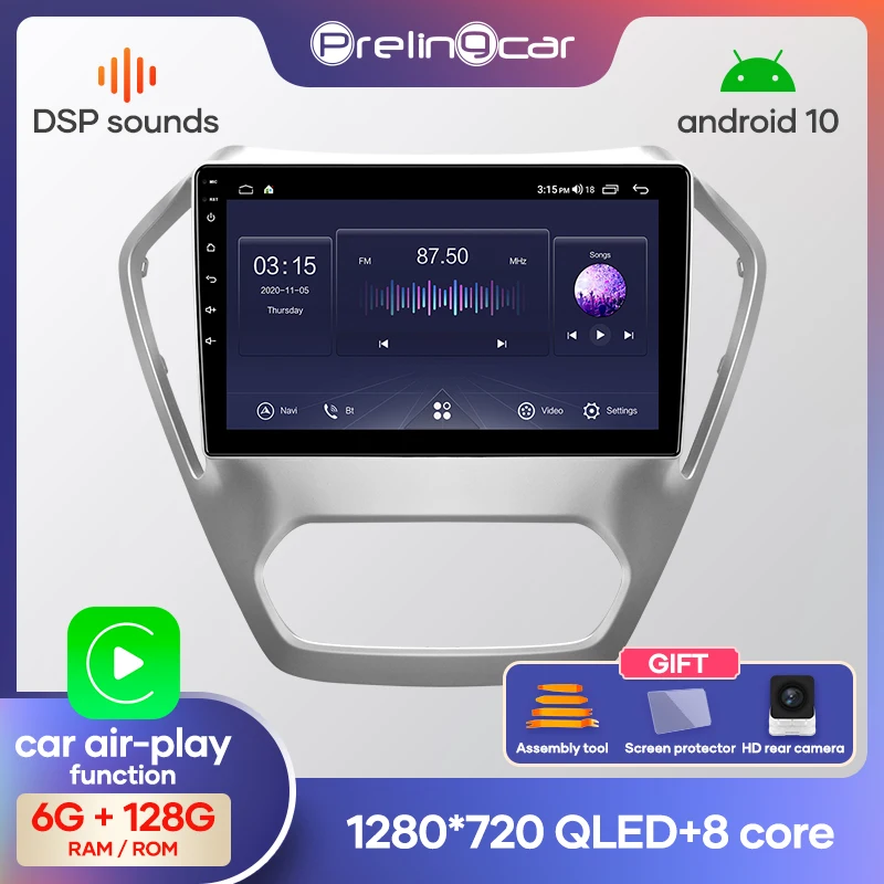 4G LTE WIFI Android 10 0 Автомобильный gps мультимедийный видеоплеер в тире для MG GT 2014-2016 годы