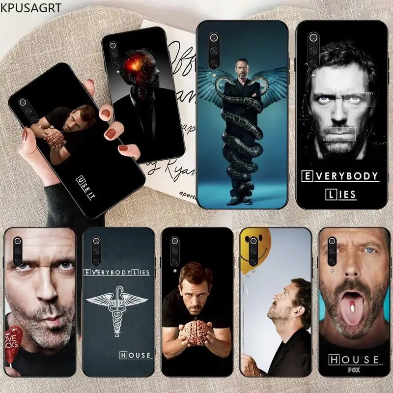 Мягкий чехол для телефона Dr House Gregory Hugh Laurie с таблетками мозга Xiaomi Mi Note 10 Lite 9T Pro xiaomi
