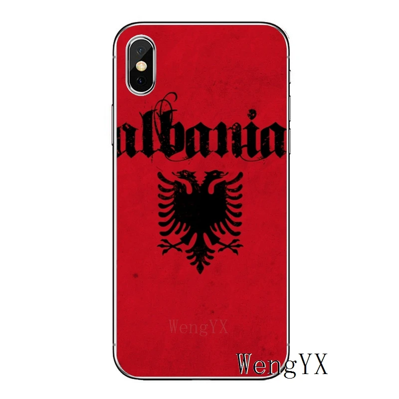 Роскошный Государственный Флаг Албании для samsung galaxy A10 A30 A40 A50 A60 A70 xiaomi mi 9 redmi note 7 для huawei p30 lite pro Чехол - Цвет: Albania-Flag-A-10