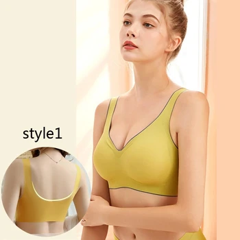 Sports Bras For Women Brassiere Sport Femme Plus Size 3XL 4XL BH Seamless Bra Gym Fitness Top Push Up Bralette Yoga Tube Top 3