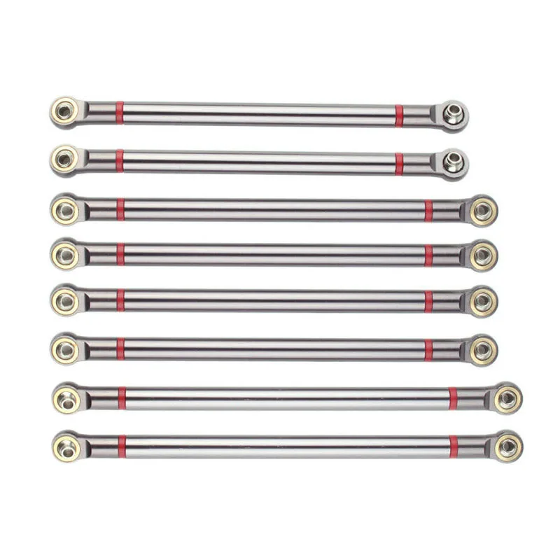 8 шт./комплект RC Link Rod 313 мм Колесная база для 1/10 гусеничный Для осевой SCX10
