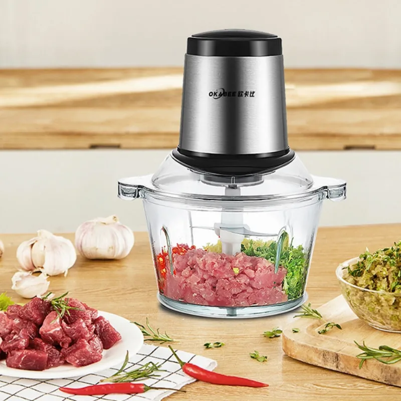 3L Electric Chopper Powerful Meat Grinder Multifunctional Juicer