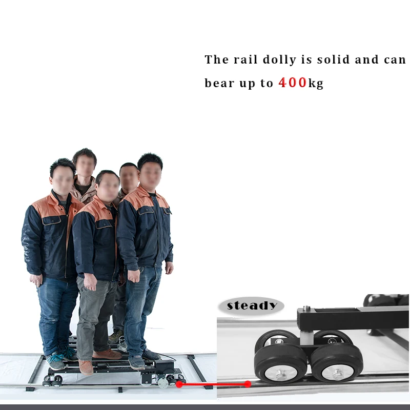 Twzz 6m Manned Electric Slider Camera Dolly Track