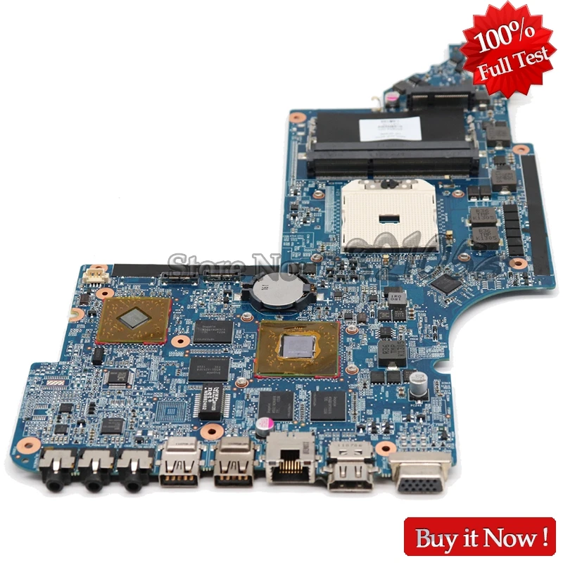 NOKOTION 665281-001 основная плата для hp Pavilion DV6 DV6-6000 Материнская плата ноутбука Разъем FS1 с видеокартой DDR3