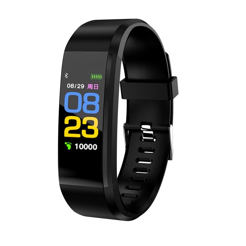 Color Screen Smart Healthy Bracelet IP67 Waterproof Pedometer Tracking Calorie Sleep Pedometer For Smartphones Android IOS   0.3