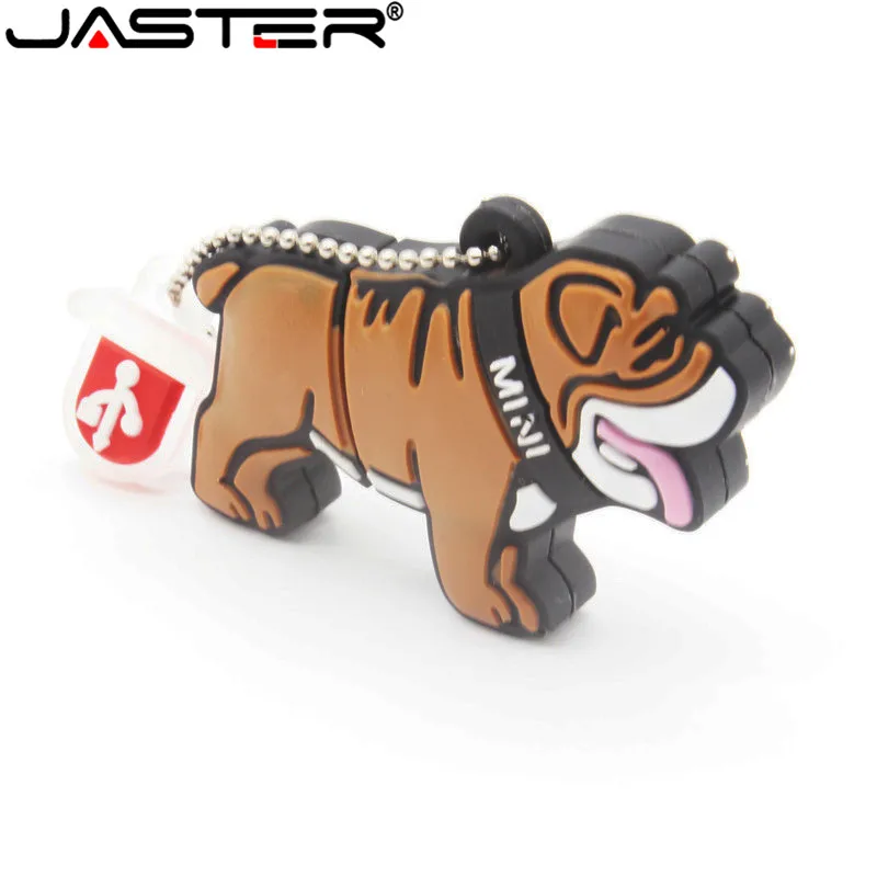 JASTER Lovely mini Bulldog USB Flash Drive cute animal cartoon USB 2.0