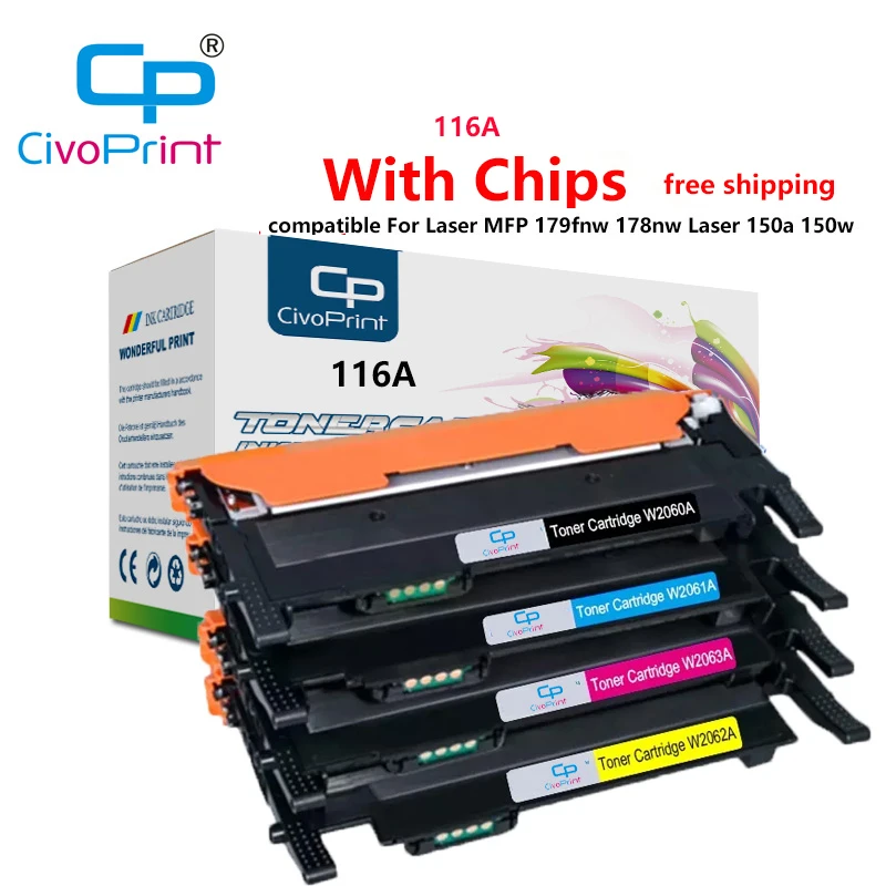 hp 116a toner cartridge set