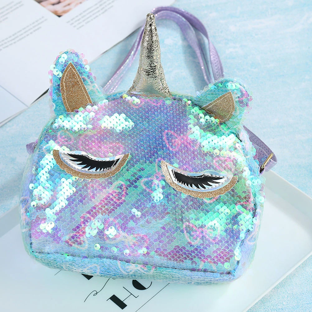 unicorn girls purse