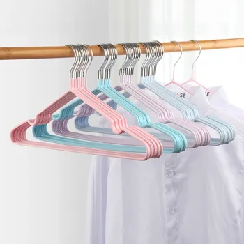 

Rough Clothes Hanger Adult Anti-slip Hanging Hook Clothes Hanger Student Household Dormitory Seemless Cloth Rack Drying Rack Cha