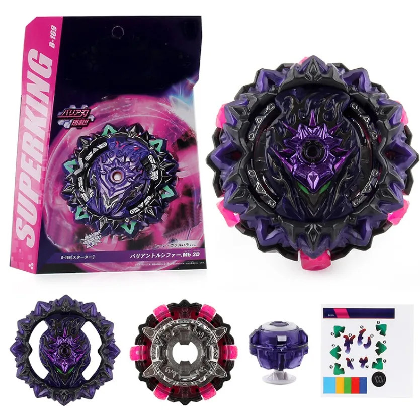 Bx Toupie Burst Beyblade Spinning Top King B169 Mutation Lucifer Tyrant Gyro Metal Fusion